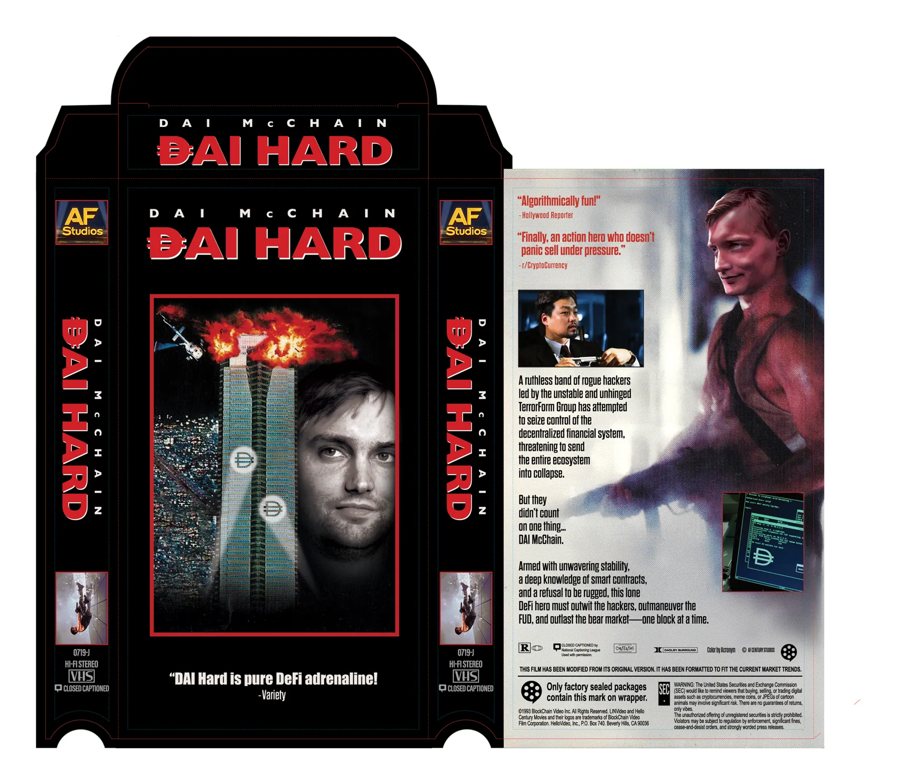 DAI Hard VHS sleeve
