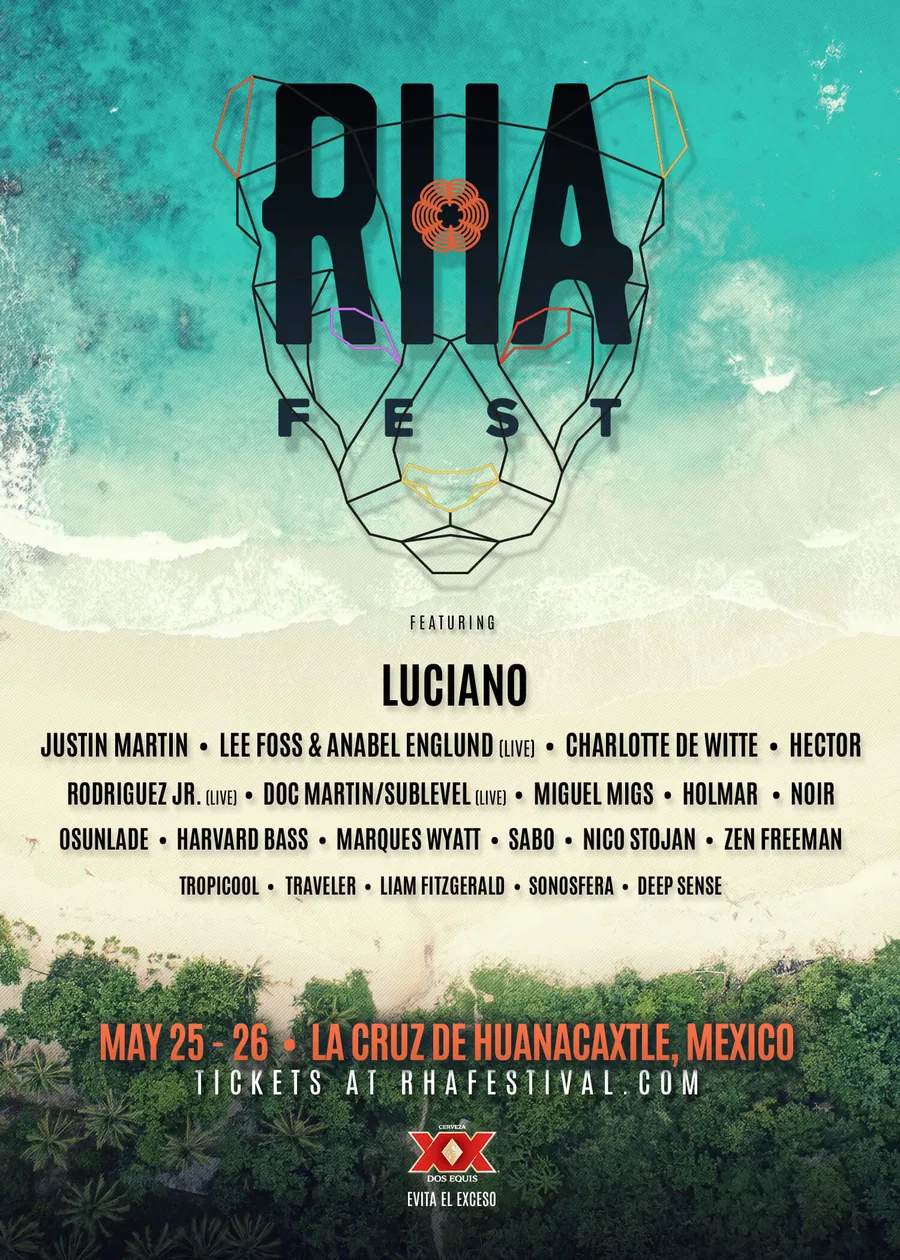 RHA Fest lineup poster