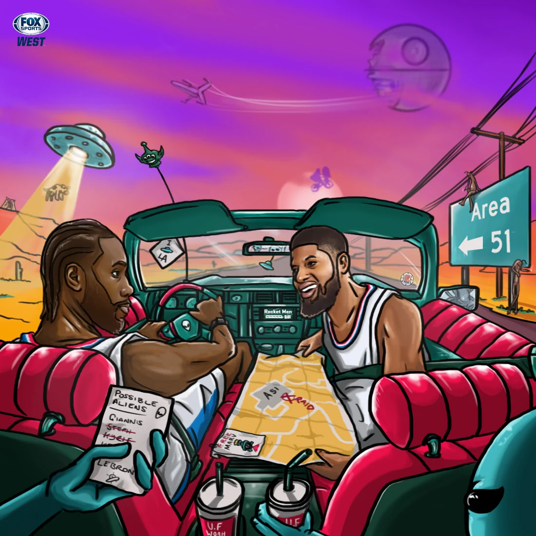 LA Clippers illustration